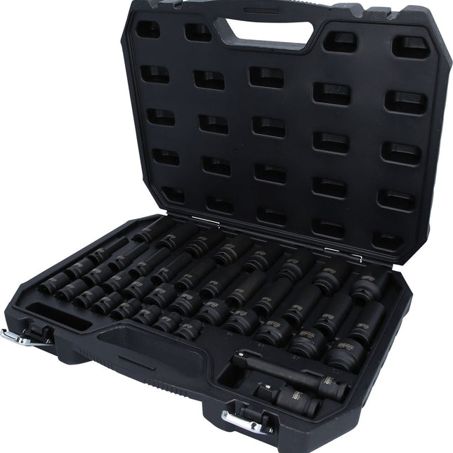 KS TOOLS 1/2" Sechskant-Kraft-Stecknuss-Satz, 40-tlg ( 515.0065 )