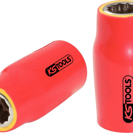 KS TOOLS 1/2" Stecknuss mit Schutzisolierung, 1.1/4'' ( 117.1367 ) - Toolbrothers