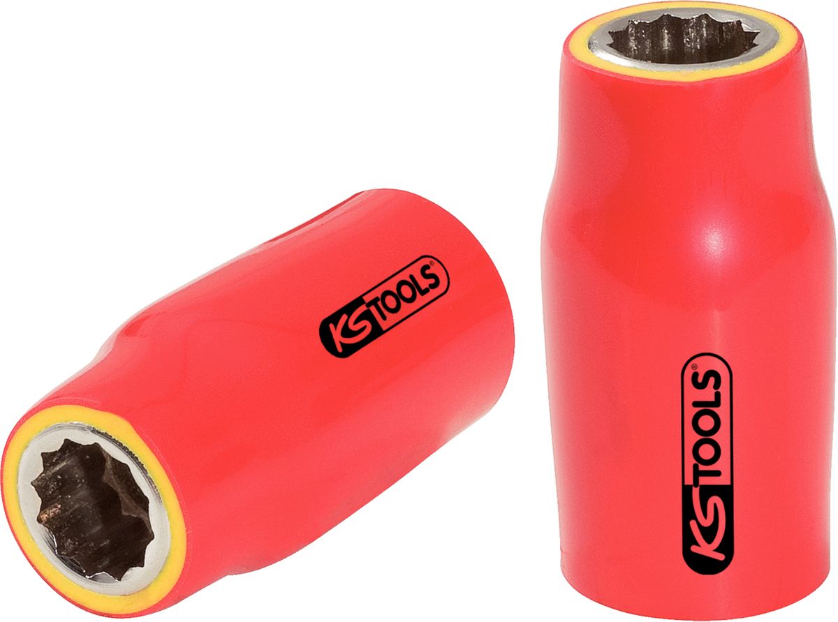 KS TOOLS 1/2" Stecknuss mit Schutzisolierung, 5/8'' ( 117.1357 )