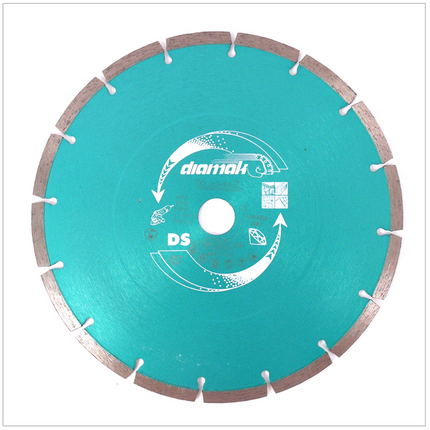 Makita GA 9050 2000 W 230 mm Winkelschleifer mit 1 x DIAMAK Diamantscheibe P-44155 - Toolbrothers