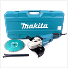 Makita GA 9020 2200 W 230 mm Winkelschleifer mit 1 x DIAMAK Diamantscheibe P-44155 im Koffer - Toolbrothers