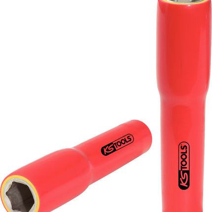KS TOOLS 1/2" Stecknuss mit Schutzisolierung, XL, 24mm, 145mm ( 117.1376 )