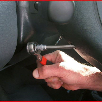 KS TOOLS 1/4" Airbag-Bit-Stecknuss, Innensechskant 5 mm ( 140.2303 ) - Toolbrothers