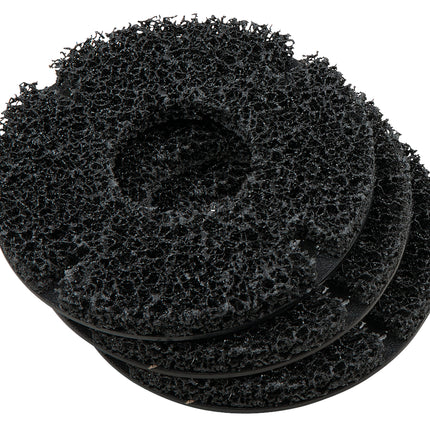 KS TOOLS Ersatzscheiben-Satz für Radnabenschleifer Ø 160 mm, Innen-Ø 75 mm, 3-tlg ( 100.5071 ) - Toolbrothers