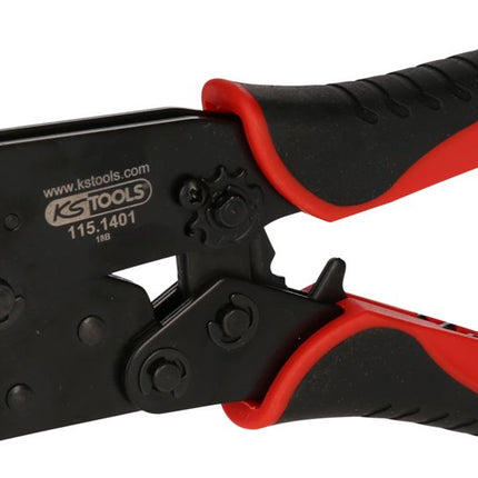 KS TOOLS Crimpzange für DEUTSCH DT, Ø 1,5/2,5/4,0 mm² ( 115.1120 ) - Toolbrothers