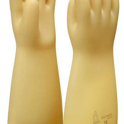 KS TOOLS Elektriker-Schutzhandschuh mit Schutzisolierung, Größe 10, Klasse 0, weiß ( 117.0051 ) - Toolbrothers