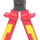 KS TOOLS ERGOTORQUE VDE Flachrundzange, gebogen, 205mm ( 117.1121 ) - Toolbrothers