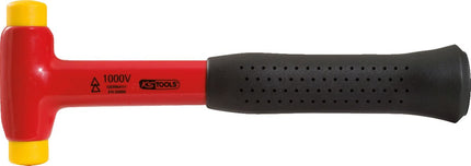 KS TOOLS Schonhammer mit Schutzisolierung, Kopf Ø 35mm ( 117.1127 ) - Toolbrothers