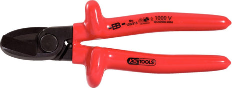 KS TOOLS 1000V Einhand-Kabelschneider, 215mm ( 117.1259 ) - Toolbrothers