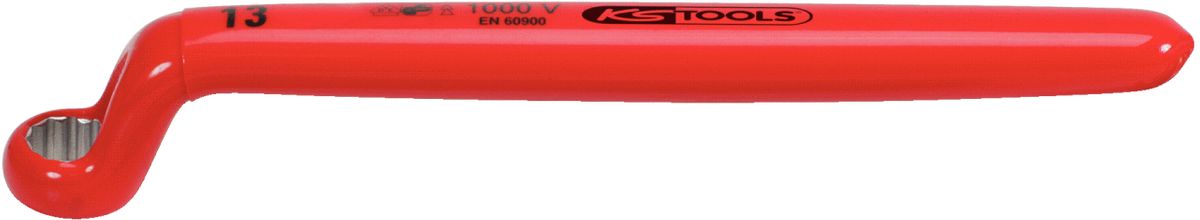 KS TOOLS Ringschlüssel mit Schutzisolierung, gekröpft , 13/16" ( 117.2278 )
