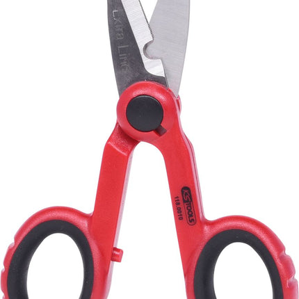 KS TOOLS Universal-Werkstattschere, 140mm, rot ( 118.0010 ) - Toolbrothers
