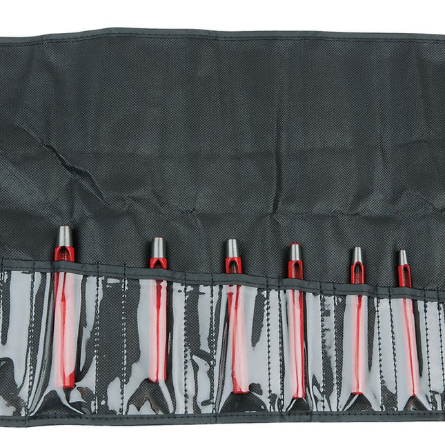 KS TOOLS Rundlocheisen-Satz, 9-tlg ( 129.2107 )