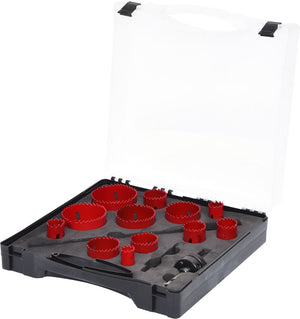 KS TOOLS Universal-Lochsägen-Satz, 15-tlg ( 129.5580 )
