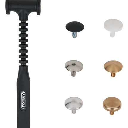 KS TOOLS Mini-Präzisions-Hammer-Satz, 7-tlg ( 140.1245 ) - Toolbrothers