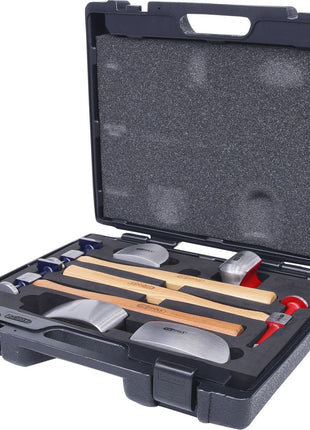 KS TOOLS kit de débosselage carrosserie, 7 pièces (140.2100)