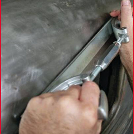 KS TOOLS Karosseriefeile, verstellbar, 350mm ( 140.3090 ) - Toolbrothers