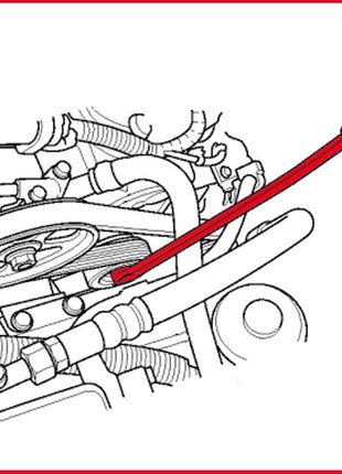 Clé de poulie KS TOOLS pour Renault Torx T50 (150.1302)