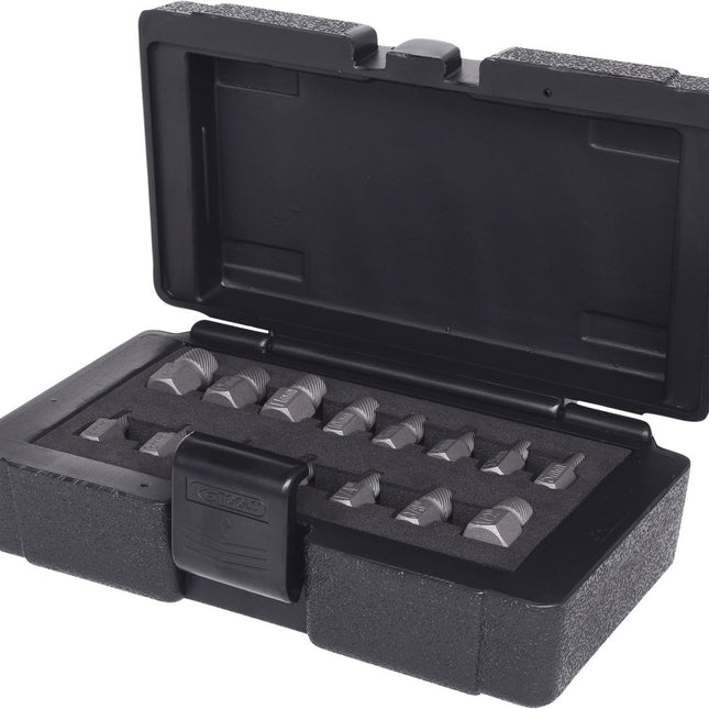 KS TOOLS Spiral-Schrauben- und Bolzenausdreher-Satz, 15-tlg ( 150.1385 ) - Toolbrothers