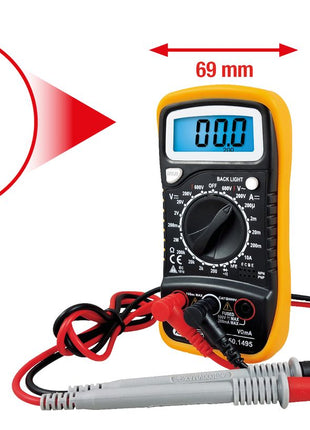 KS TOOLS Digital Multimeter inkl. Prüfspitzen ( 150.1495 ) - Toolbrothers