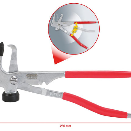 KS TOOLS Reifendienstzange, selbstöffnend, 250mm ( 150.2024 ) - Toolbrothers
