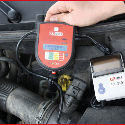 KS TOOLS Digitaler Bremsflüssigkeits-Tester-Satz, 2-tlg ( 150.2198 ) - Toolbrothers