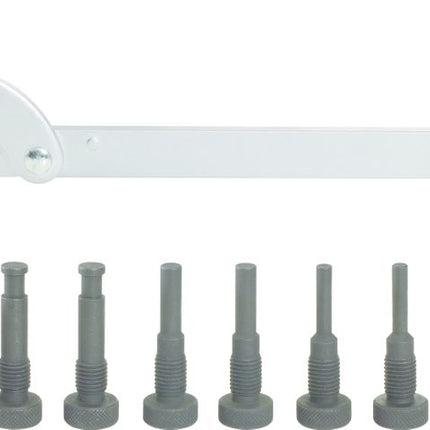 KS TOOLS Universal Riemenscheiben-Gegenhalter-Satz, 11-tlg ( 150.3000 )