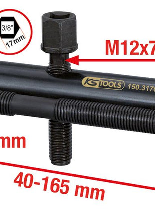 KS TOOLS Universal-Rillen-Riemenscheiben-Abzieher Ø 40-165 mm ( 150.3170 ) - Toolbrothers