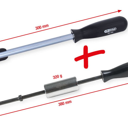 KS TOOLS Simmerring-Auszieher-Satz, 2-tlg ( 150.3610 ) - Toolbrothers
