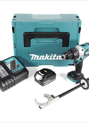 Makita DHP 481 RF1J 18 V Akku Schlagbohrschrauber Brushless 115 Nm im Makpac mit 1x 3Ah Li-Ion Akku und Ladegerät - Toolbrothers