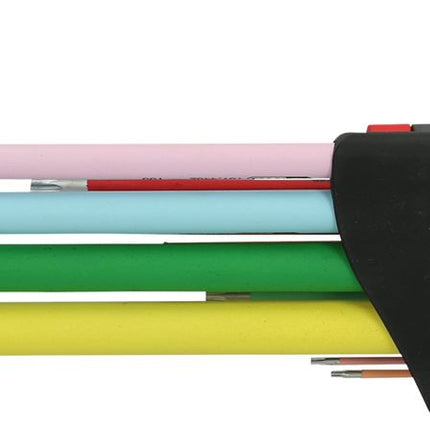 KS TOOLS Torx-Winkelstiftschlüssel-Satz, extra lang, 14-tlg ( 151.4440 ) - Toolbrothers