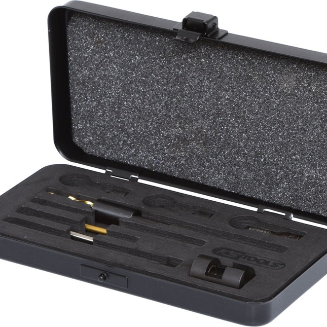 KS TOOLS Universal Glühkerzen-Ausbohrsatz M8 x 1, 8-tlg ( 152.1020 )