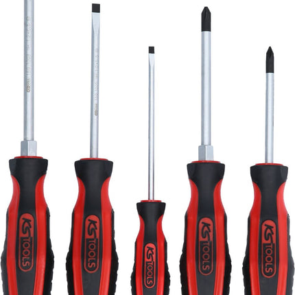 KS TOOLS ERGOTORQUEplus Schraubendreher-Satz, 5-tlg ( 159.0005 ) - Toolbrothers
