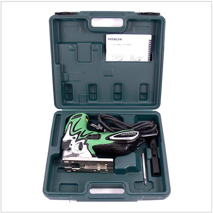 Hitachi CJ 110 MVA Stichsäge inkl. Absaugadapter, Sägeblatt und Koffer - Toolbrothers