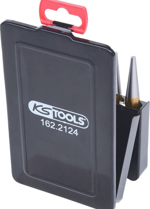 KS TOOLS Durchtreibersatz, 6-tlg in Blechklappkassette ( 162.2124 ) - Toolbrothers