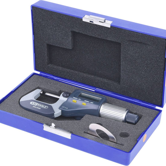 KS TOOLS Bügelmessschraube digital, 0-25 mm ( 300.0580 ) - Toolbrothers