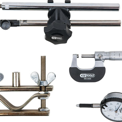 KS TOOLS Bremsscheiben-Messwerkzeug-Satz, 4-tlg ( 300.0690 ) - Toolbrothers