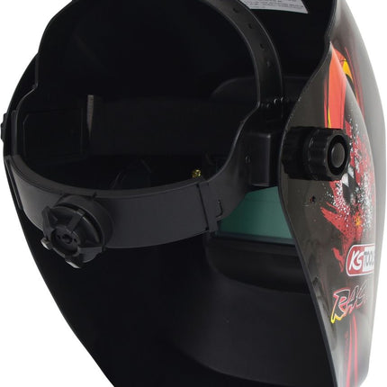 KS TOOLS Automatik-Schweißer-Schutzhelm, Racing Design ( 310.0180 ) - Toolbrothers