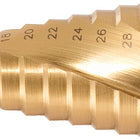 KS TOOLS HSS-TiN Stufenbohrer,Ø 4-39mm, 13 Stufen ( 330.2349 ) - Toolbrothers