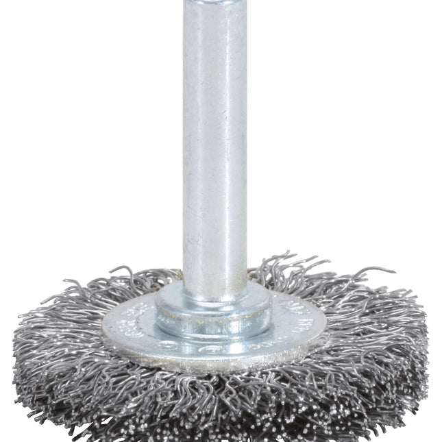 KS TOOLS Rostfreie Stahldrahtbürstenscheibe 0,3mm, Ø 75mm ( 340.0037 ) - Toolbrothers