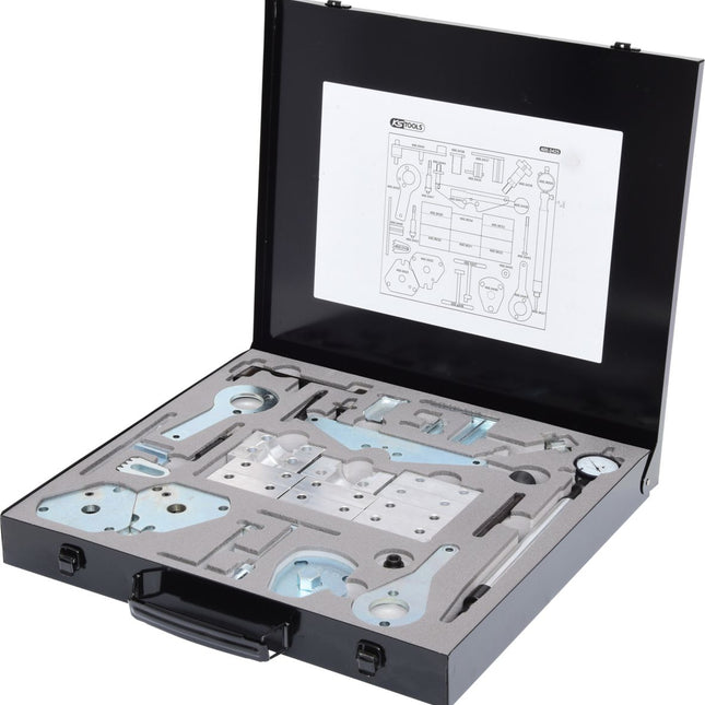 KS TOOLS Motoreinstell-Werkzeug-Satz für Alfa Romeo / Fiat / Lancia, 36-tlg ( 400.0425 )