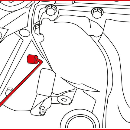 KS TOOLS Motoreinstell-Werkzeug-Satz für BMW / Mini / PSA, 7-tlg 1,4 Motoren ( 400.0875 )