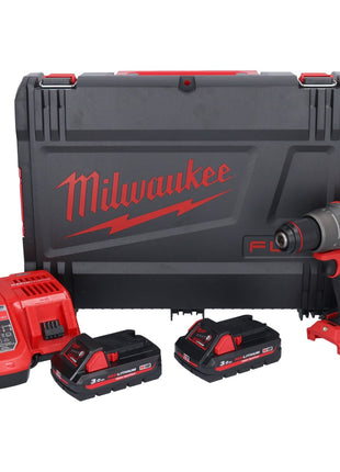 Milwaukee M18 FPD3-302X Akku Schlagbohrschrauber 18 V 158 Nm Brushless + 2x Akku 3,0 Ah + Ladegerät + HD Box - Toolbrothers