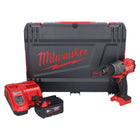 Taladro percutor inalámbrico Milwaukee M18 FPD3-601X 18 V 158 Nm sin escobillas + 1x batería 6,0 Ah + cargador + caja HD