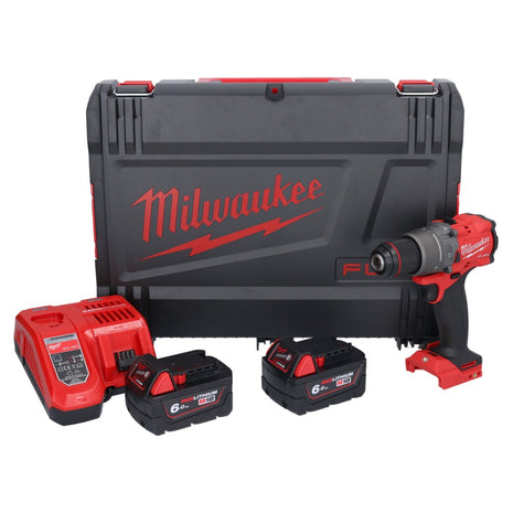 Milwaukee M18 FPD3-602X Akku Schlagbohrschrauber 18 V 158 Nm Brushless + 2x Akku 6,0 Ah + Ladegerät + HD Box