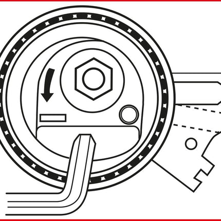KS TOOLS Motoreinstell-Werkzeug-Satz für PSA, 8-tlg ( 400.3100 ) - Toolbrothers