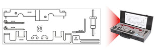 KS TOOLS Motoreinstell-Werkzeug-Satz für BMW, 13-tlg ( 400.3200 ) - Toolbrothers