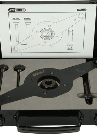 KS TOOLS Motoreinstell-Werkzeug-Satz für VAG, 5-tlg ( 400.4555 ) - Toolbrothers