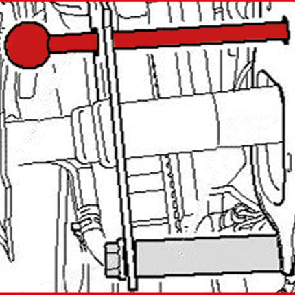 KS TOOLS Frontmasken-Ausbauhilfe (4)  ( 400.4565 ) - Toolbrothers