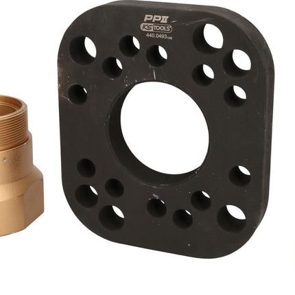 KS TOOLS Abzieher-Satz für Nabe ohne Radbolzenkranz, 3-tlg ( 440.0490 ) - Toolbrothers