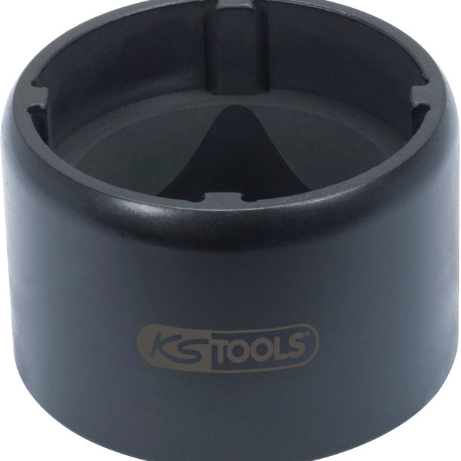 KS TOOLS 3/4" Nutmuttern-Schlüssel mit 4 Zapfen für Scania, 72/80mm ( 450.0235 ) - Toolbrothers